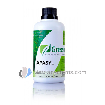 GreenVet Apasyl 500ml, (protetor do fígado, que contém cardo mariano e colina)
