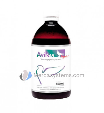 AviMedica Avipen Liquid 500 ml. (para una Muda perfeita) Para Pombos e Pássaros.