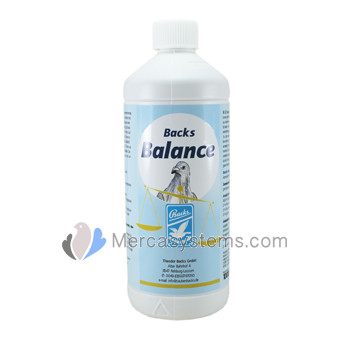 Loja online de productos para pombos e para Columbofilia: Backs Balance 1L, (tônico 100% natural de ervas e produtos lácteos líquidos)