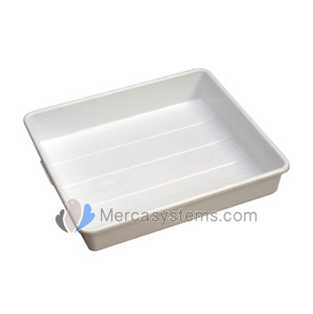 Produtos para pombos: Banheira plástica branco: 50 x 55 x 10 cm. 