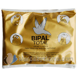 Bipal total 500gr, (Premium de alta qualidade de vitaminas, minerais e aminoácidos). Aves