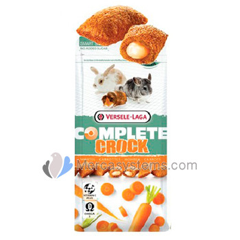 Versele-Laga Crock Carrot Complete 50gr (Delicioso snack de Zanahorias) Para roedores