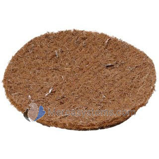 Loja online de productos para pombos e para Columbofilia: Fundo de ninho em fibra natural de coco, (para nidos de 27 cm)