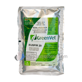 GreenVet Euspir 20 100gr, (infecções respiratórias)
