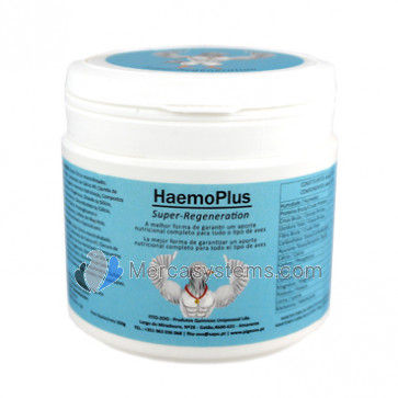 Ibercare HaemoPlus Super-Regeneration 250gr (Vitaminas + minerais + aminoácidos). Para pombos-correio.