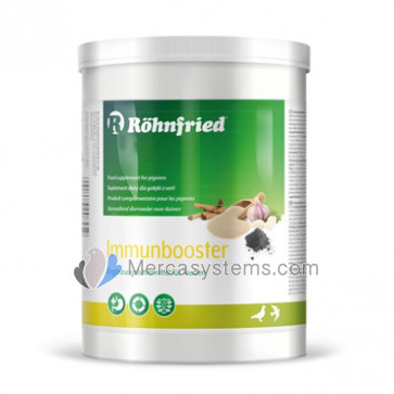 Rohnfried Immunbooster 500gr, (cientificamente projetado para impulsionar o sistema imunológico de pombos e aves) 