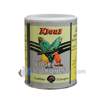 Klaus Vogel Kohle 50 gr (melhora a digestão e alivia a diarréia). Para Pássaros