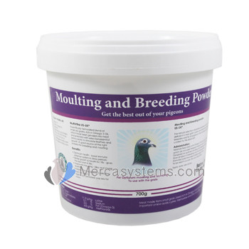 Pigeon Vitality Moulting & Breeding powder 700gr, (Muda e reprodução)
