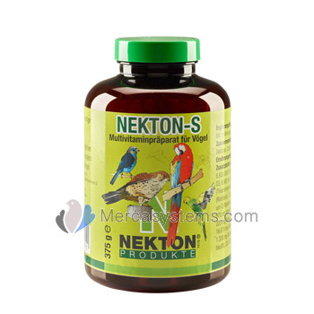 Nekton S 330g (vitaminas, minerais e aminoácidos). Para pássaros e aves