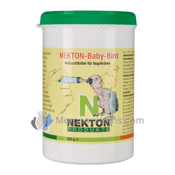 Nekton Baby Bird 400gr, (papa de criação mão com probióticos e prebióticos).