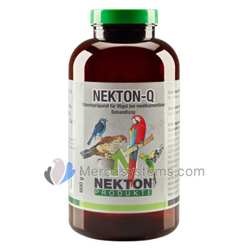Nekton Q 600gr, (suplemento vitamínico para aves em quarentena o doente)