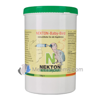 Nekton Baby Bird 750gr, (papa de criação mão com probióticos e prebióticos).