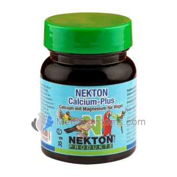Nekton Calcium-Plus 35 gr. (Cálcio, Magnésio e Vitaminas B). Para Pássaros
