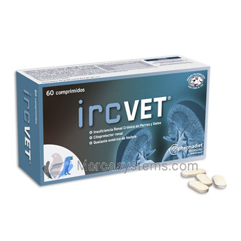 Pharmadiet IRC-VET 60 comp, (insuficiencia renal crónica). Perros y gatos 