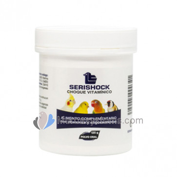 Latac Serishock 125gr (choque vitamínico para os mais elevados requisitos nutricionais). Para pássaros