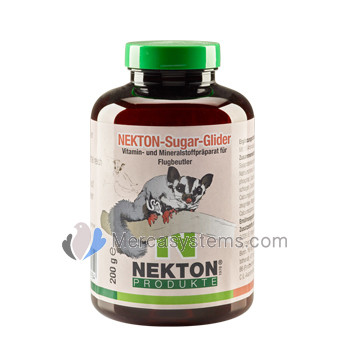 Nekton Sugar Glider 200gr, (alimentação completa e balanceada rica em vitaminas e minerais)
