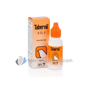Tabernil AD3E 20ml, (vitaminas para reprodução de pássaros e aves)