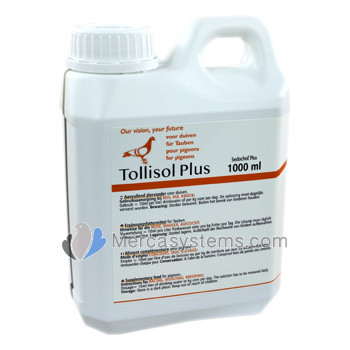 Tollisan Tollisol Plus 1L (Sedochol Ⓡ Plus) para pombos-correio