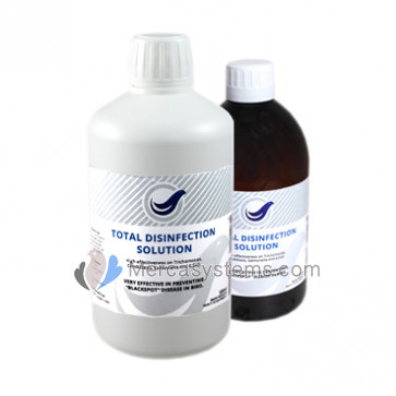 Total Disinfection Solution 500ml, (excelente preventivo contra bactérias, fungos e vírus) 