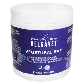BelgaVet Vegetural 400 gr (legumes com Spirulina) para pombos e aves