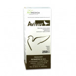 AviMedica AviCart 250 ml (alta potência) para pombos-correio.