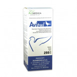 AviMedica AviPul 250 ml (vias aéreas ideal) para pombos e pássaros.