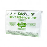 DAC Force Pre-Pro-Biotic 10 gr, (probióticos + prebióticos). Para pombos e pássaros