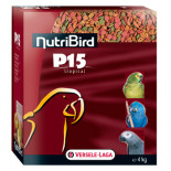 NutriBird P 15 4 kg Tropical (balanceada comida manutenção completa para papagaios).